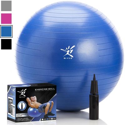 65cm druckte gesprengte Yoga-Eignungs-Antiausrüstung, freundlichen Yoga-Ball Eco
