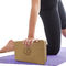 Yoga-Cork Block Without Sawdust High-Dichte natürlicher Cork Fitness Sets