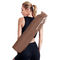 70×14cm Eco freundliche Baumwollsegeltuch-Zugschnur-Yoga-Mat Carrying-Tasche