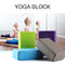 23x15x7.5cm bodybuildende EVA Foam Yoga Blocks Metal D Ring Strap