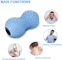 Kundenspezifische Handgummierdnuss-Ball-Massage-Rolle für Muskel-Entlastung