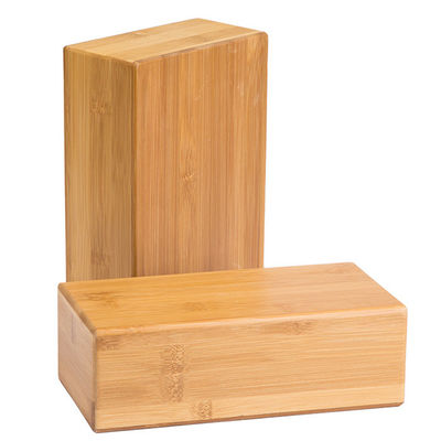 Freundliche hölzerne Eignungs-Ausrüstung kundenspezifischer Druckcherry wooden yoga block organic Eco