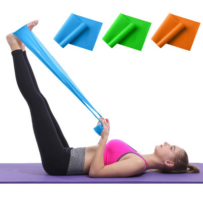 0.15mm 1.0mm Latex-elastisches Yoga Pilates-Band für Yoga-Eignung