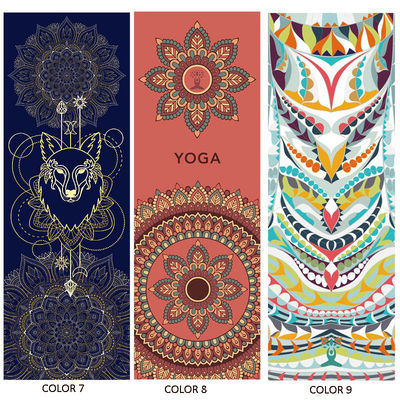 16 Muster Druckabdeckungs-Yoga Mat Towel des yoga-Tuch-185X63cm Microfiber