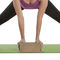 Yoga-Cork Block Without Sawdust High-Dichte natürlicher Cork Fitness Sets