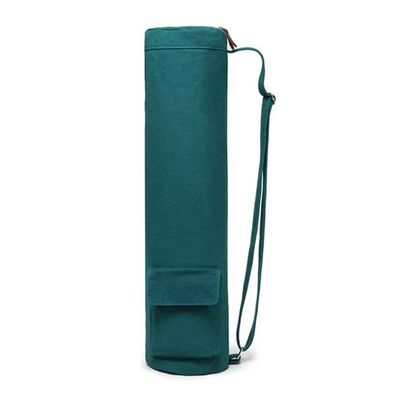 70×14cm Baumwollsegeltuch-Reißverschluss-Mode-Yoga Mat Bag Regular Color