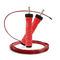 Griff-Rotations-schweres justierbares Seilspringen des Grad-360°, PVC-Geschwindigkeits-Seilspringen